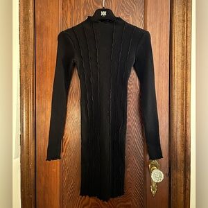 Small Black Knit Zara Dress